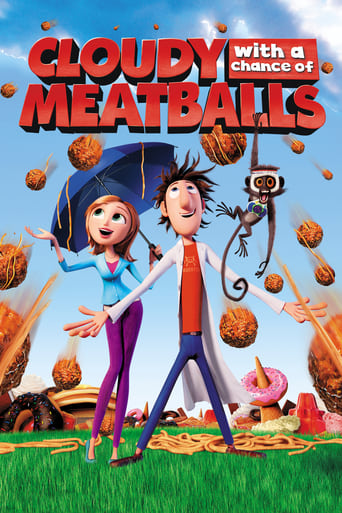 دانلود فیلم Cloudy with a Chance of Meatballs 2009 (ابری با احتمال بارش کوفته قلقلی) دوبله فارسی بدون سانسور
